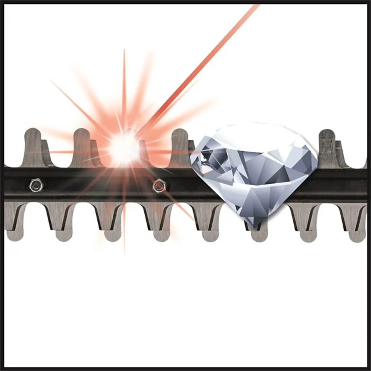 Einhell 3410585 PXC GC-HH 18/45 Li T-Solo akku és töltő nélkül akkumulátoros magassági sövényvágó #6