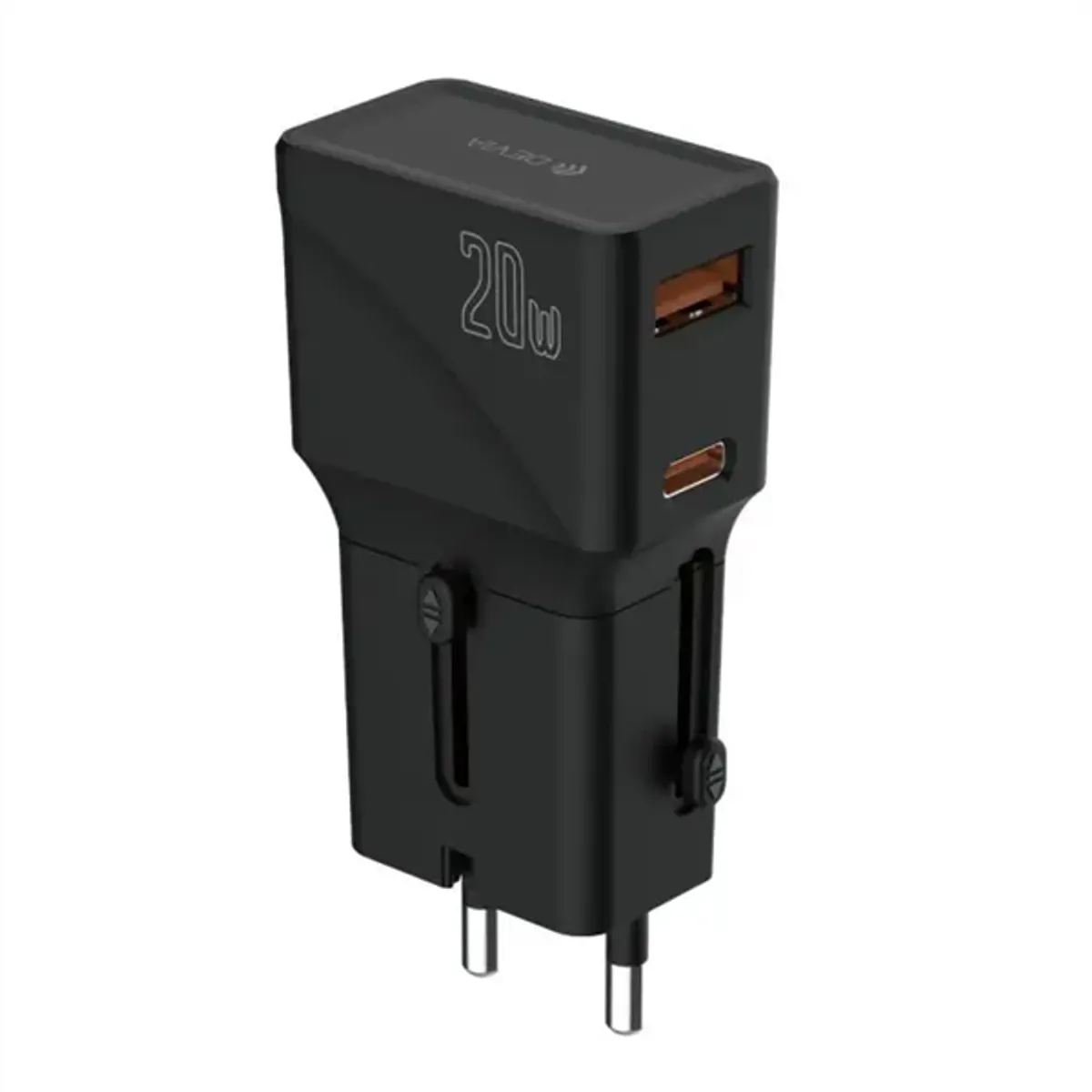 Devia ST102040 20W PD + QC Mini (CN/JP/US/EU/UK/AU) többfunkciós hálózati töltős utazó adapter #2