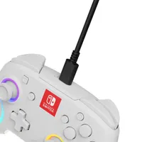 PDP 500-238-WH Afterglow Wave Nintendo Switch/Switch 2 vezeték nélküli RGB LED Lighting fehér kontroller #7