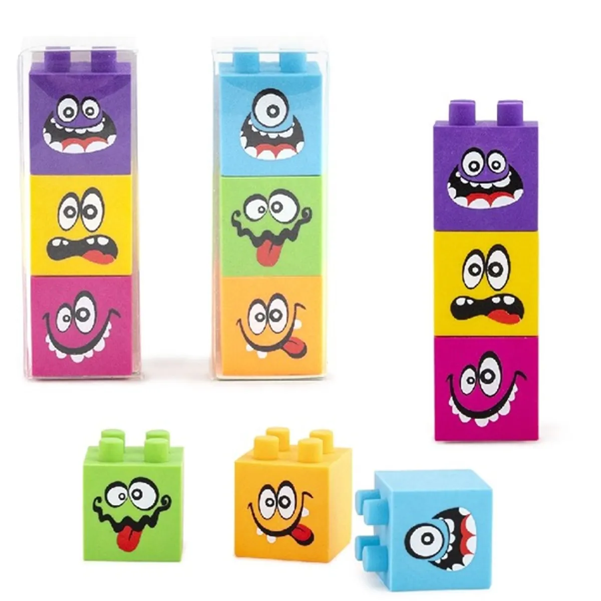 Trendhaus Little Monster 3db-os emeletes torony radír #1