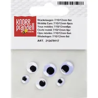 Knorr Prandell 7/10/12 mm 6 db/csomag mozgó szemek #2