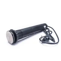 TOO PPS-312-3B IP20 3x 2P+F, 2x USB-A, motorikus, fekete asztalba süllyeszthető elosztó #2