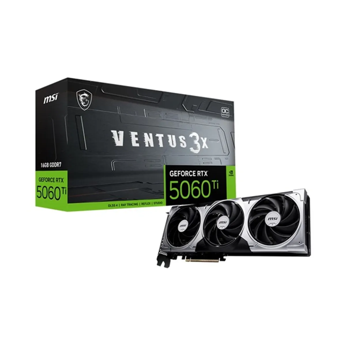 MSI GeForce RTX 5060 Ti 16G VENTUS 3X OC nVidia 16GB GDDR7 128bit PCIe videókártya #1