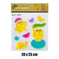 IRIS ablakzselé sárga csibék 20 x 25cm #1