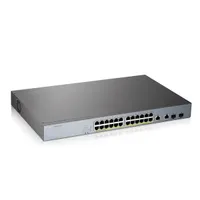 ZyXEL GS1350-26HP 24x GbE LAN PoE (375W) 2x GbE RJ45/SFP Combo port smart menedzselhető CCTV PoE switch #4