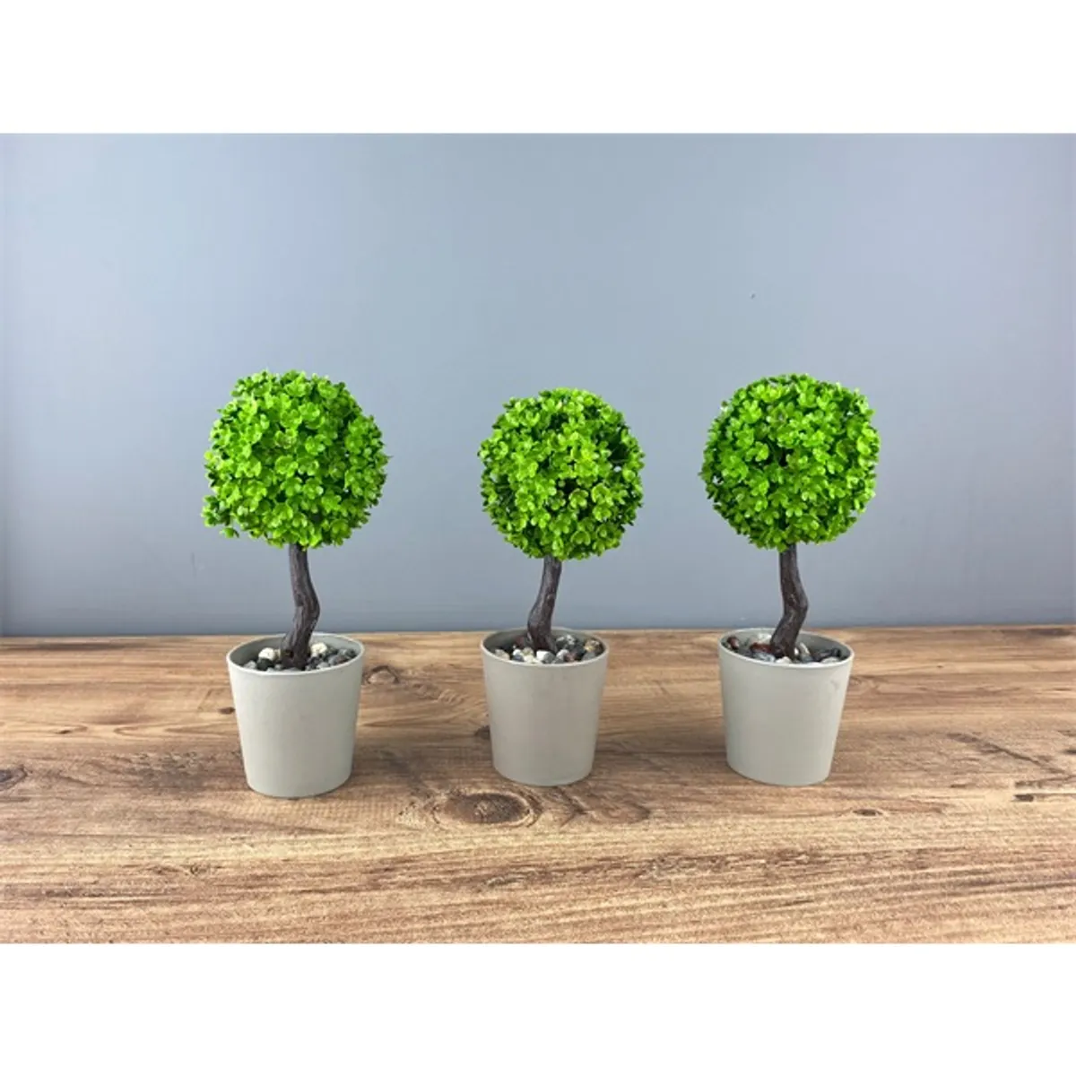 IRIS E5786 dekoráció művirággal cserépben 8x18cm #1