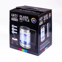 TOO KE-830 1,8 L-es LED-es prémium üveg vízforraló #2