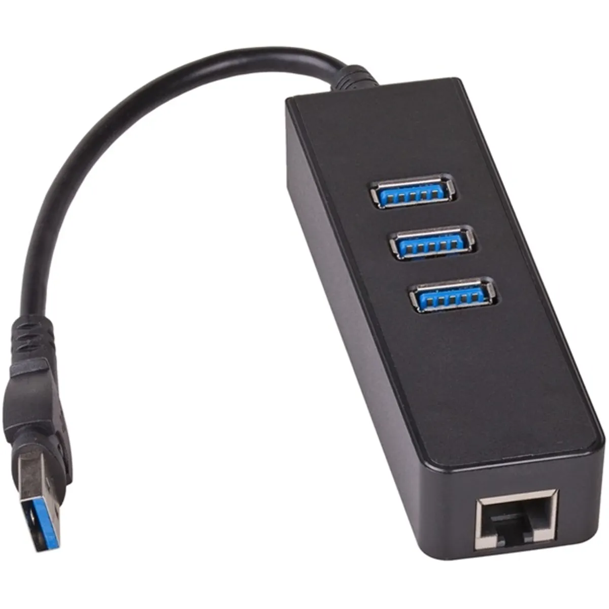 Akyga AK-AD-32 1000 Mbps Ethernet + 3 portos USB 3.0 HUB #1