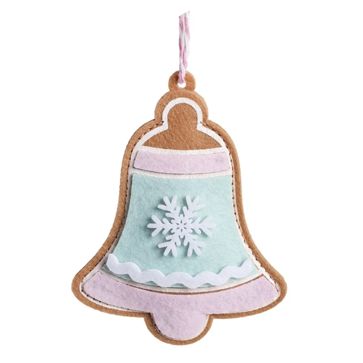 IRIS textil akasztós karácsonyi harang #1