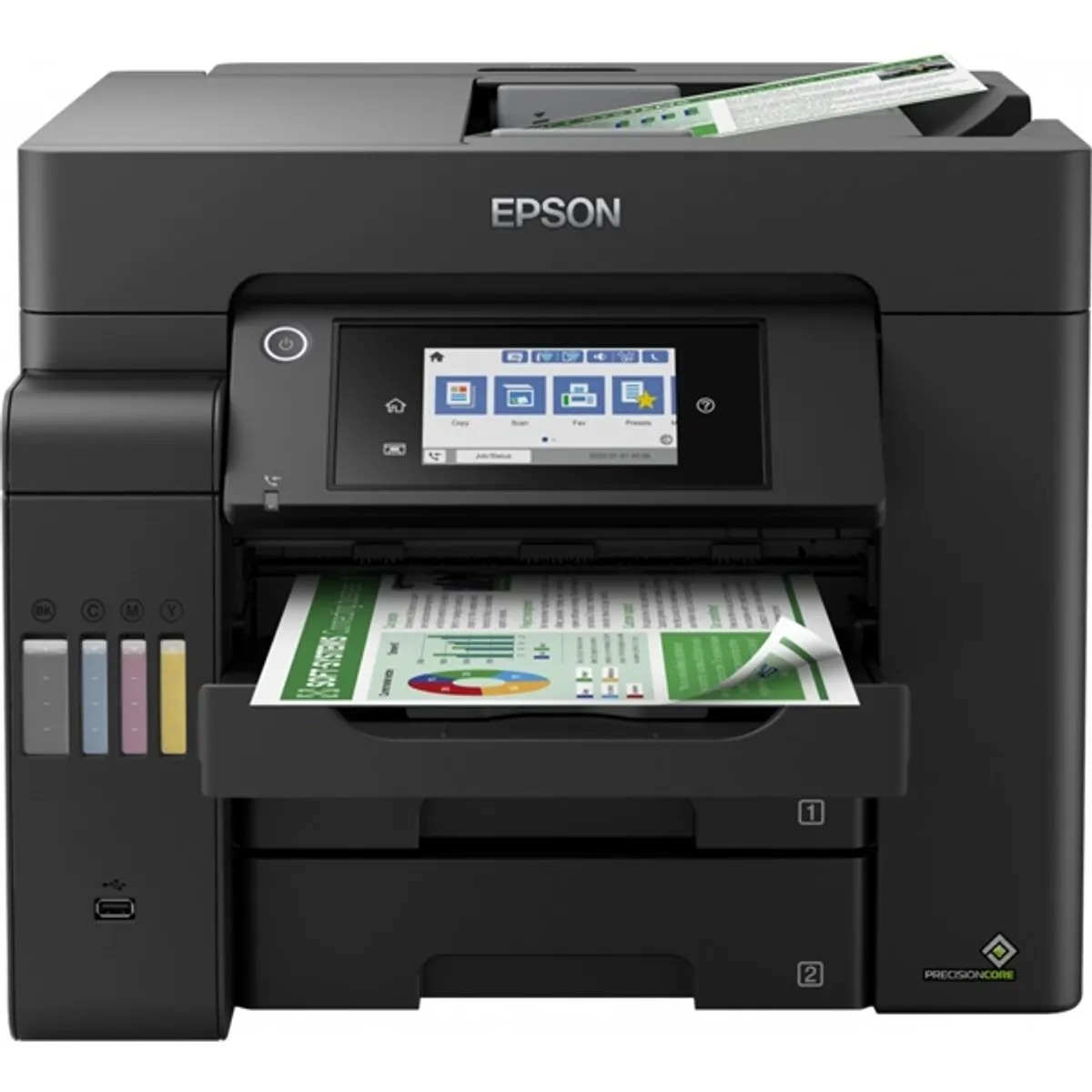 Epson EcoTank L6550 színes nyomtató MFP, Duplex, WiFi/USB/LAN, 14 000/5200 oldal tinta a dobozban #3