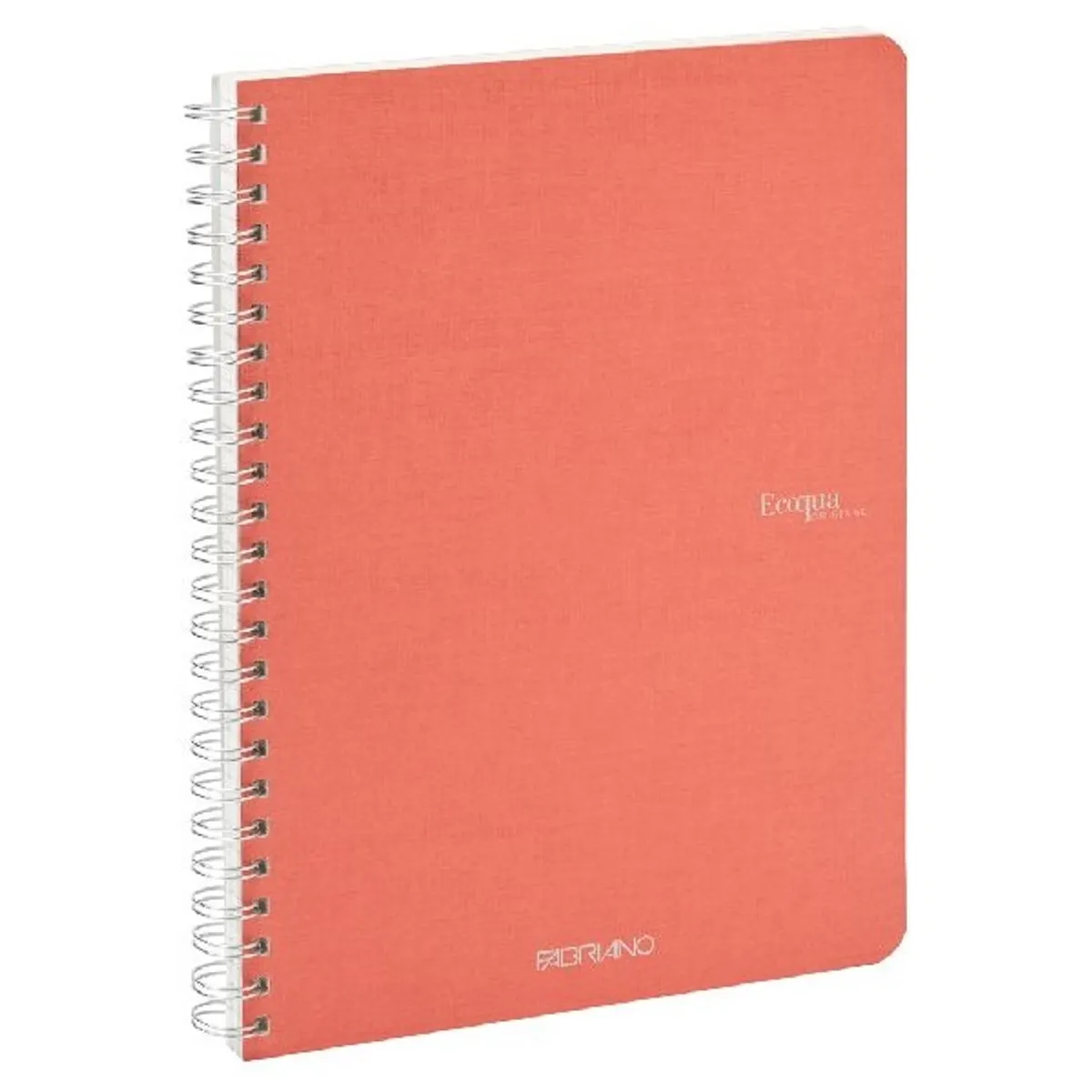 Fabriano Ecoqua A5 70lapos korall kockás spirálfüzet #2