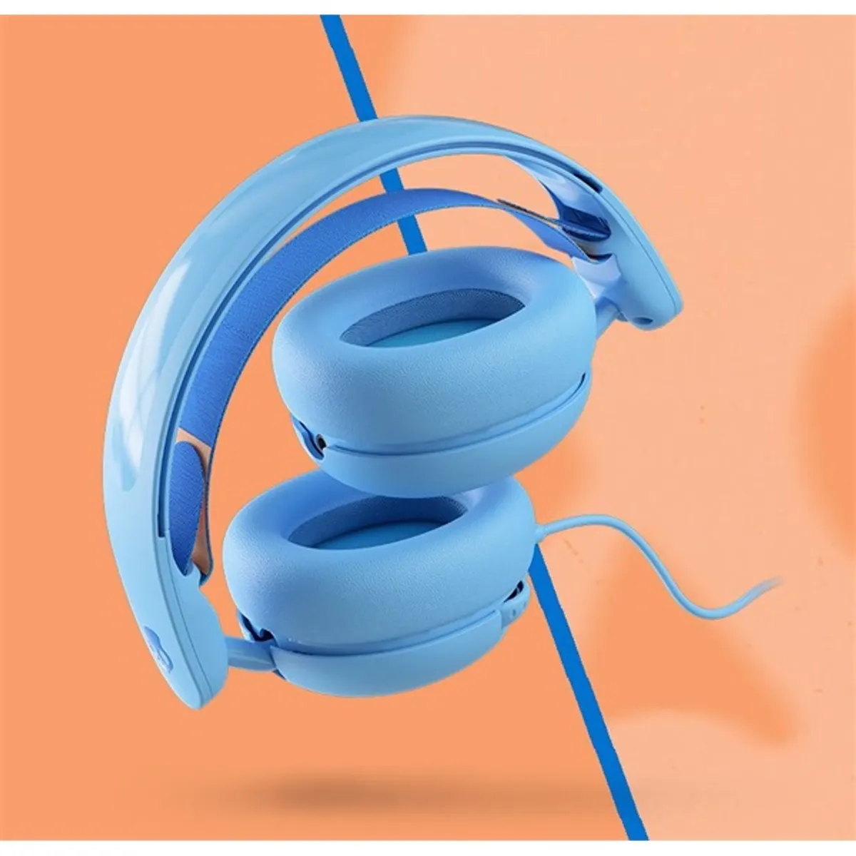 Skullcandy Grom kék vezetékes mikrofonos gyerek fejhallgató #3