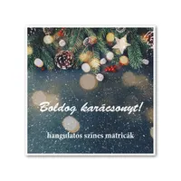 PD karácsonyi matricaszett #2