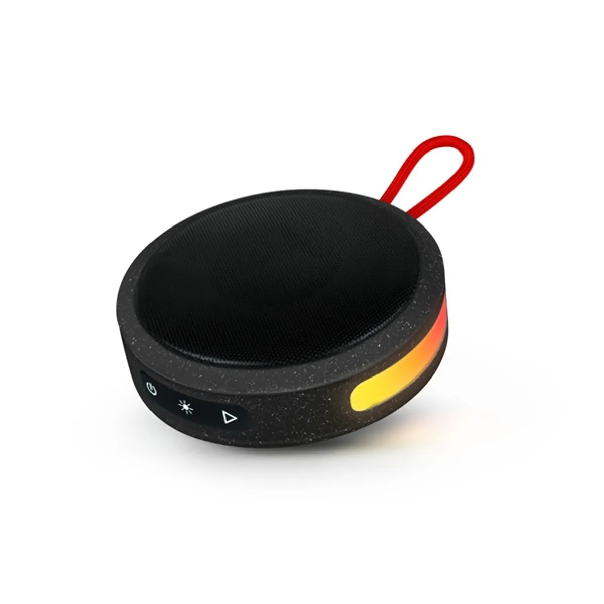 BigBen 2809237 Party Nano vezeték nélküli világító fekete Bluetooth hangszóró #1