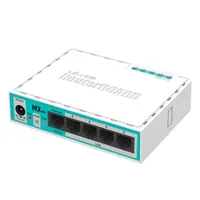 MikroTik hEX lite RB750r2 L4 64MB 5x FE port router #1