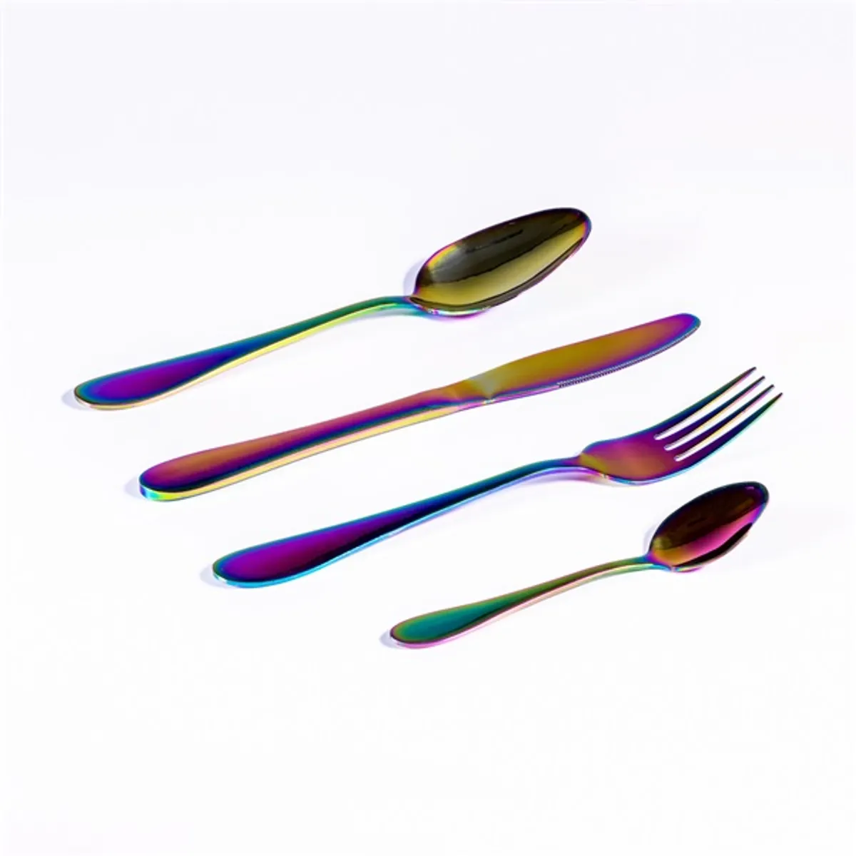 TOO KT-402 C Spark 16 db-os színes evőeszköz készlet #1