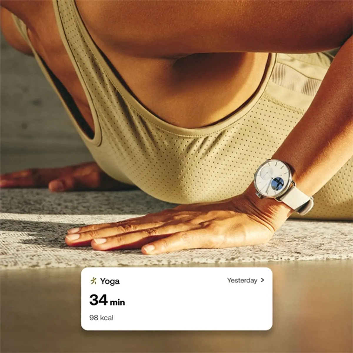 Withings HWA10-model 1 ScanWatch 2 38mm fekete okosóra #9