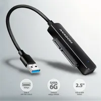 Axagon ADSA-FP2A Slim Adapter Pro USB-A 5GBPS 2,5" SSD/HDD adapter #2