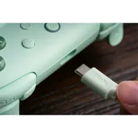8BitDo Ultimate 2C Wired, PC (Windows), Mobil (Android), 1000Hz, Hall-Effect, zöld vezetékes kontroller #6