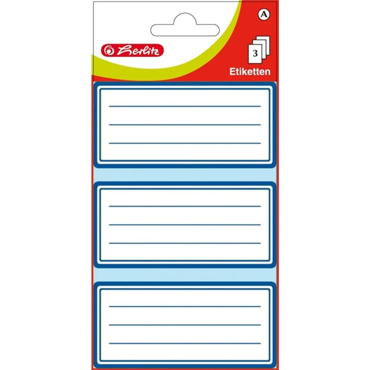 Herlitz 9db vegyes füzetcímke #1