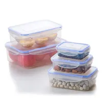 TOO KT-140 5 db-os téglalap ételtároló doboz szett 240ml+500ml+1.000ml+1.500ml+2.500ml #7