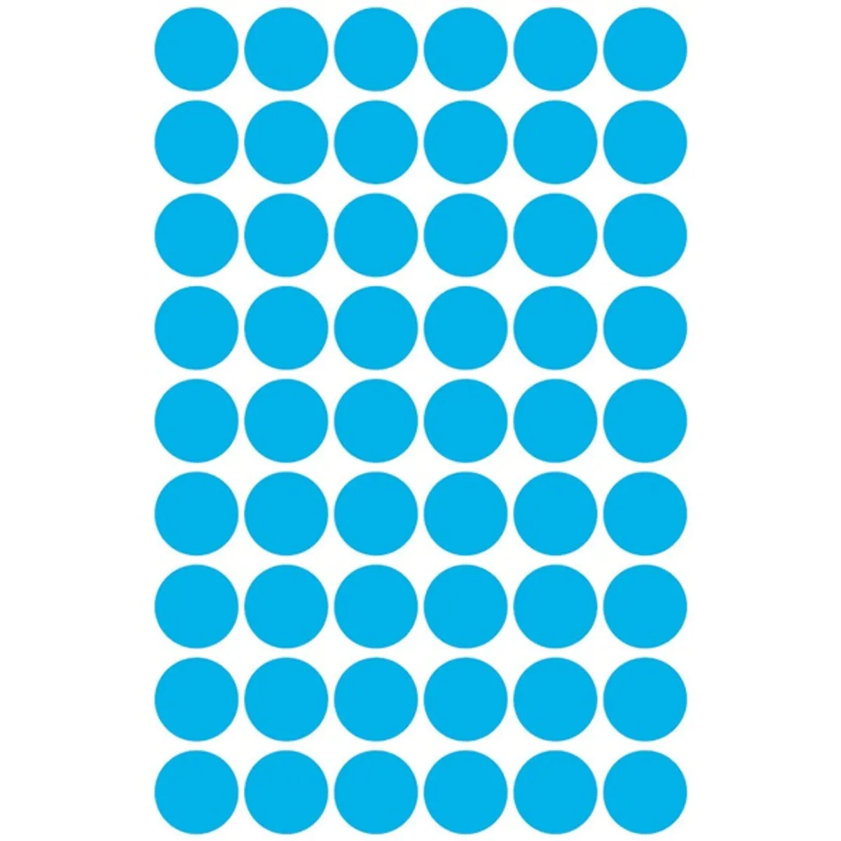 Avery 3142 12mm 270db-os kék jelölőpont #2