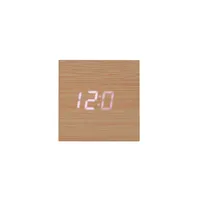 TOO DC-330-LBN világosbarna digitális óra