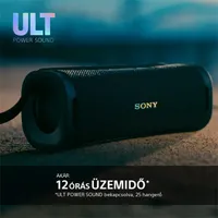 Sony SRSULT10B.CE7 ULT FIELD 1 hordozható vezeték nélküli fekete Bluetooth hangszóró #7