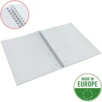 Esselte ColourBreeze A4 vonalas korall spirálfüzet #4