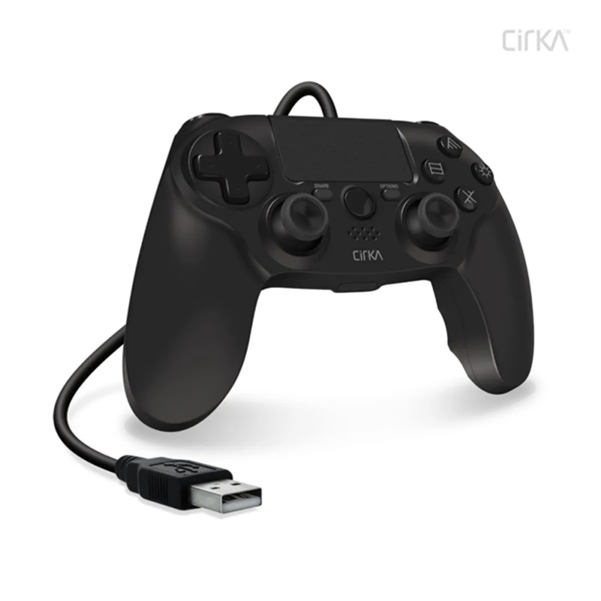 Cirka M07527-BK NuForce PS4/PC/Mac vezetékes fekete kontroller #3
