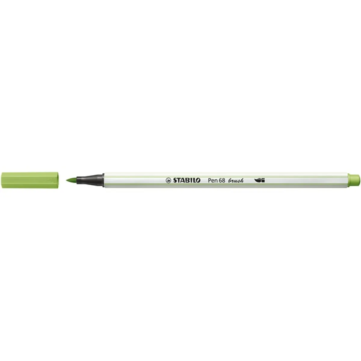 Stabilo Pen 68 brush pisztácia ecsetfilc #1