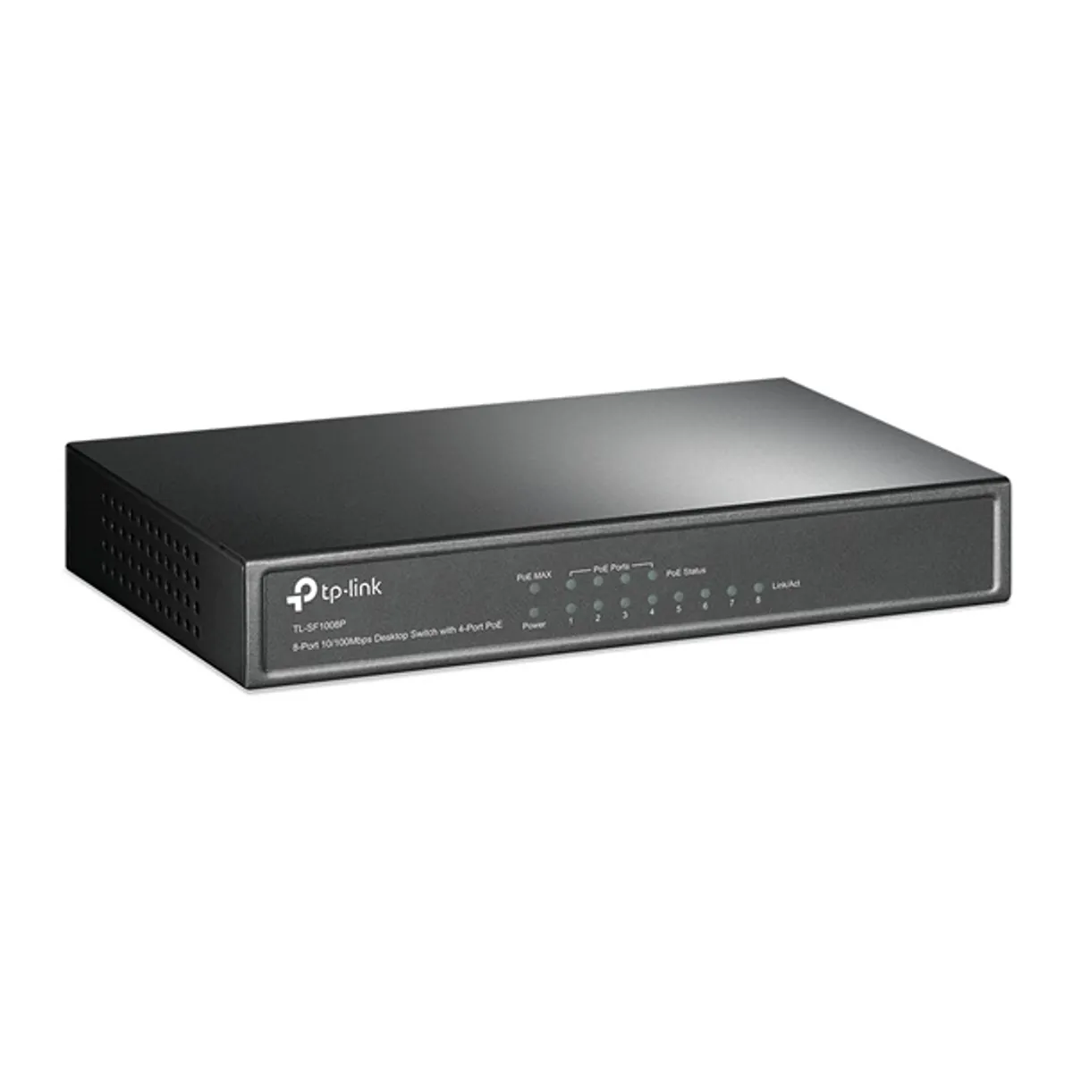 TP-Link TL-SF1008P 8port 10/100Mbps LAN 4xPOE nem menedzselhető asztali Switch #2