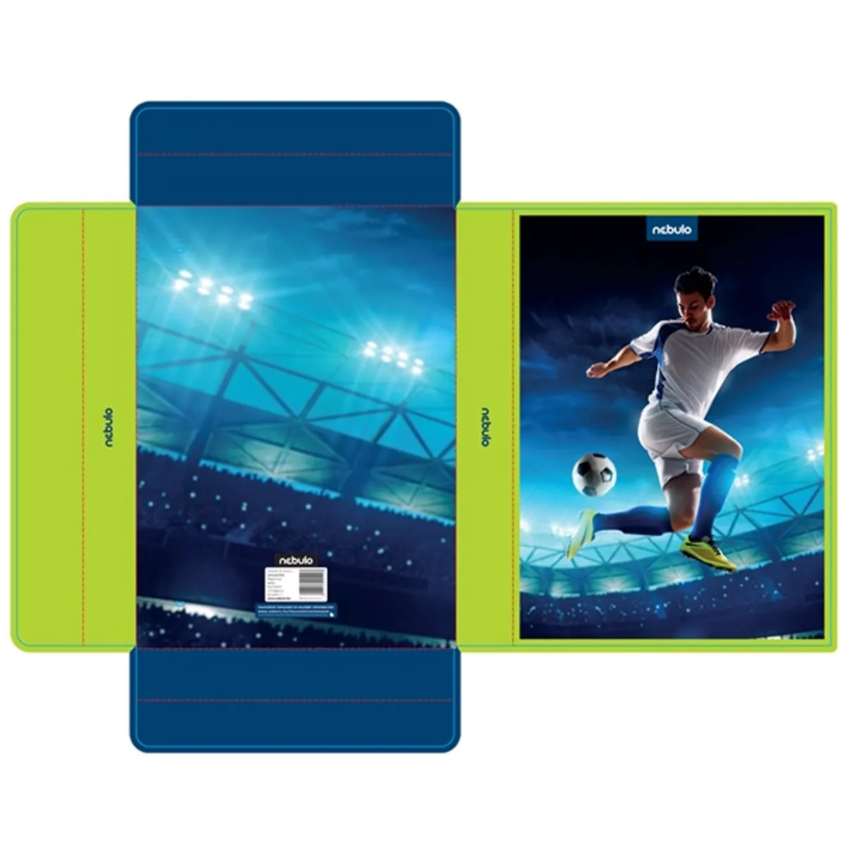 Nebulo Oxi-Foci A4 hullámkarton füzetbox #1