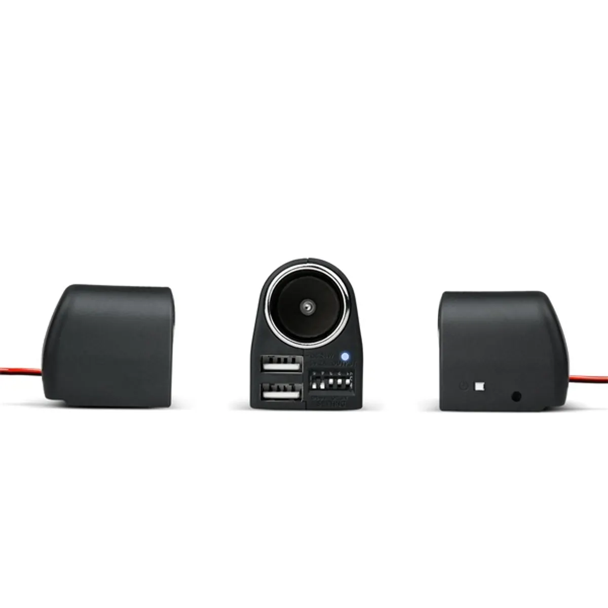 Xblitz R5 multifunkciós fekete autós gyorstöltő #2