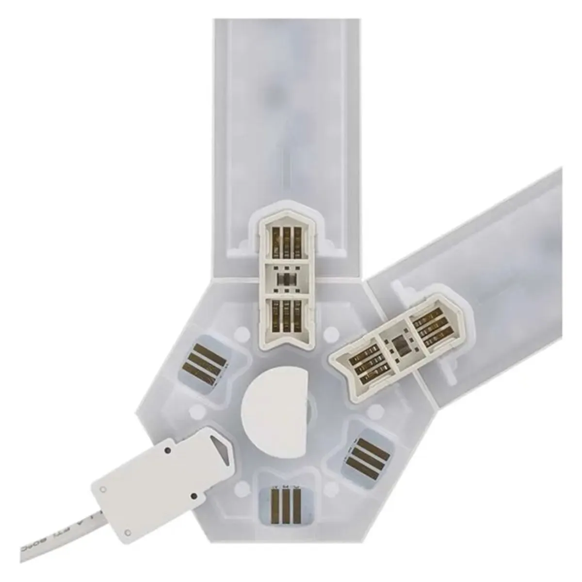 Emos GoSmart Lines fehér, 9 részből álló, 34 W, RGBIC dimmelhető, WiFi LED lámpa #10