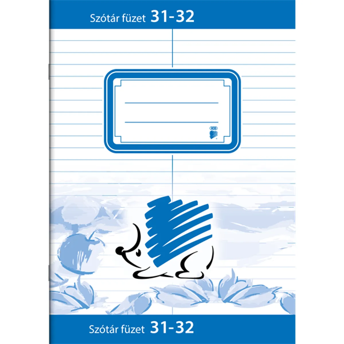 ICO Süni A5 31-32 szótárfüzet #1