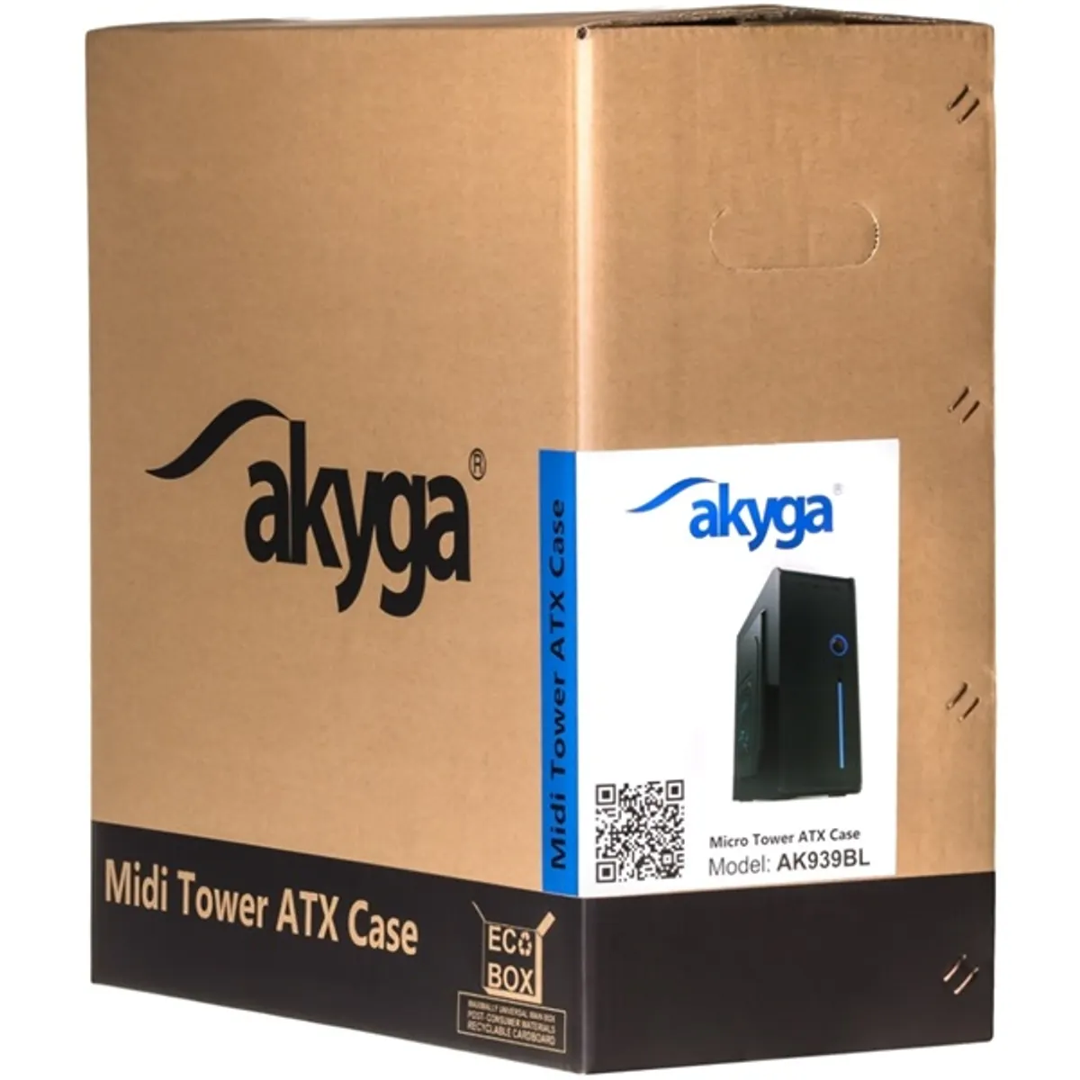 Akyga AK939BL táp nélküli ATX ház #8