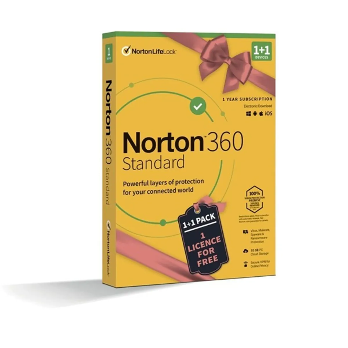 Norton 360 Standard 10GB 1 Felhasználó 1+1 gép 1 éves dobozos vírusirtó szoftver #1
