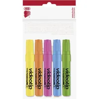 ICO Videotip 5db színes szövegkiemelő #1