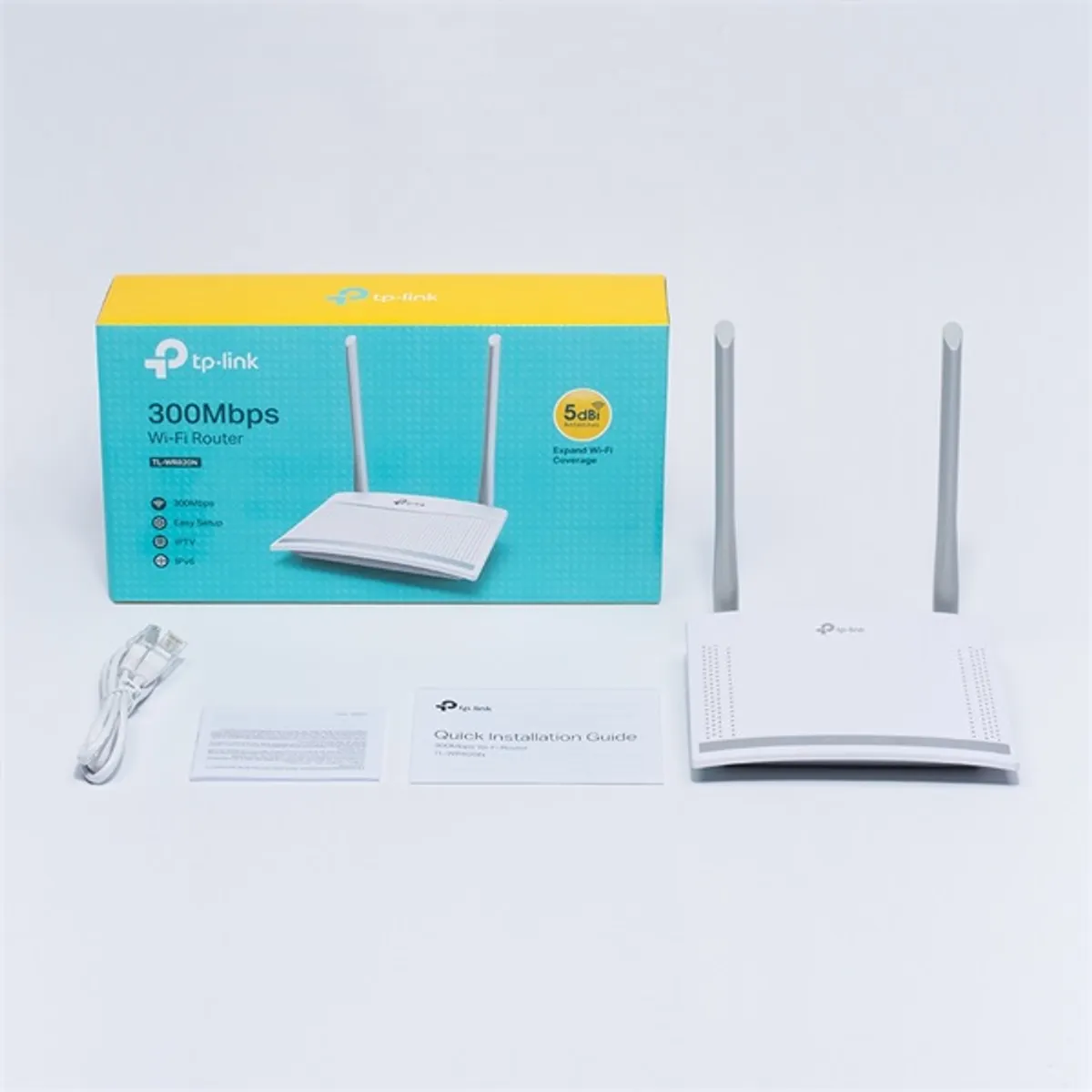 TP-Link TL-WR820N 2x FE LAN, 1xFE WAN port Vezeték nélküli 300Mbps Router #5