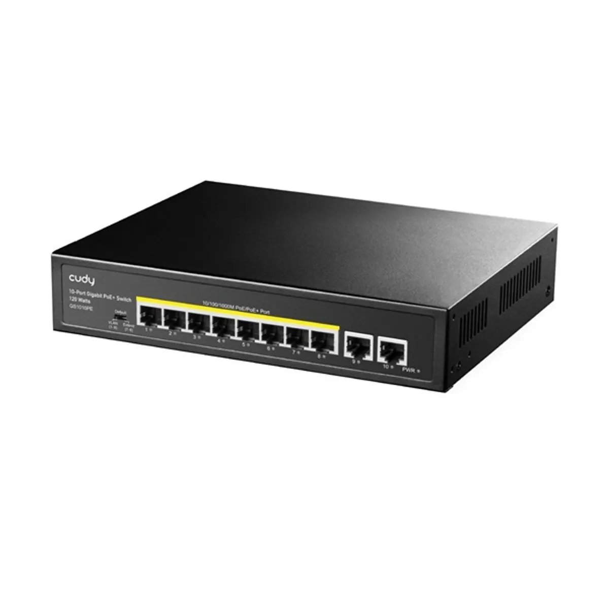 CUDY GS1010PE 8x 10/100/1000(PoE+/PoE)+2x gigabit uplink, 120W PoE switch #2