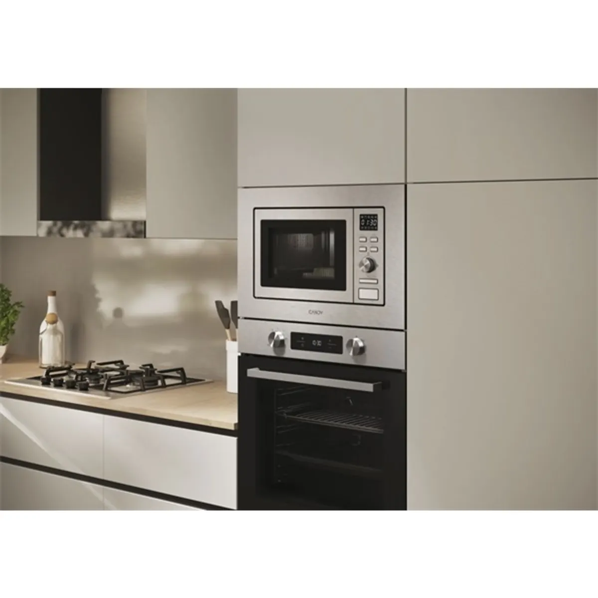 Candy CA20FMW7NG 1000W, 20lieteres, inox, beépíthető, mikrohullámú sütő #6