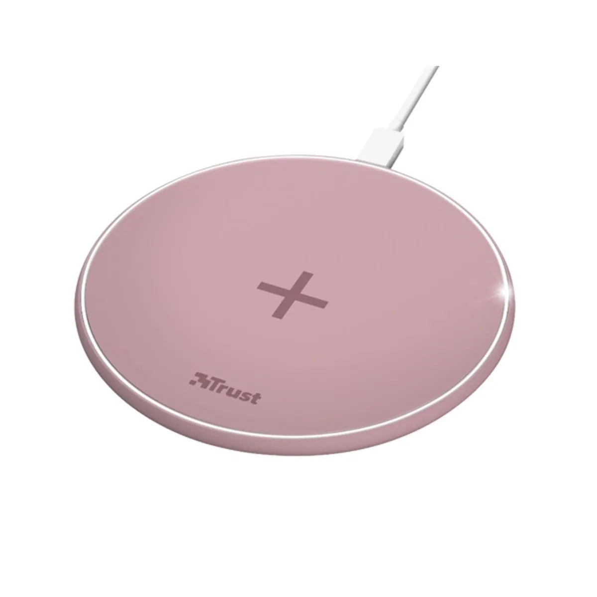 Trust Qylo Fast QI 7.5/10W wireless rózsaszín töltő #2