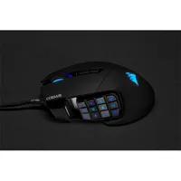 Corsair Scimitar Elite RGB Fekete 18000DPI Gamer egér #8