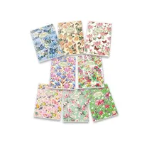 Pigna Nature Flowers A5 42lapos tűzött kockás füzet