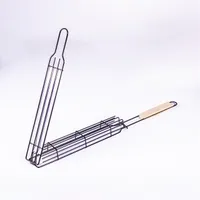 IRIS KT-204 BBQ hosszú grillkosár 25cm x 4.5 cm #3