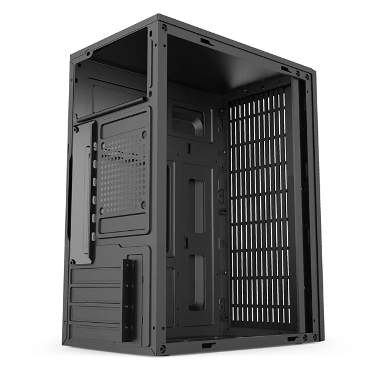 IRIS Q2515 fekete (táp nélküli) mATX számítógépház #6