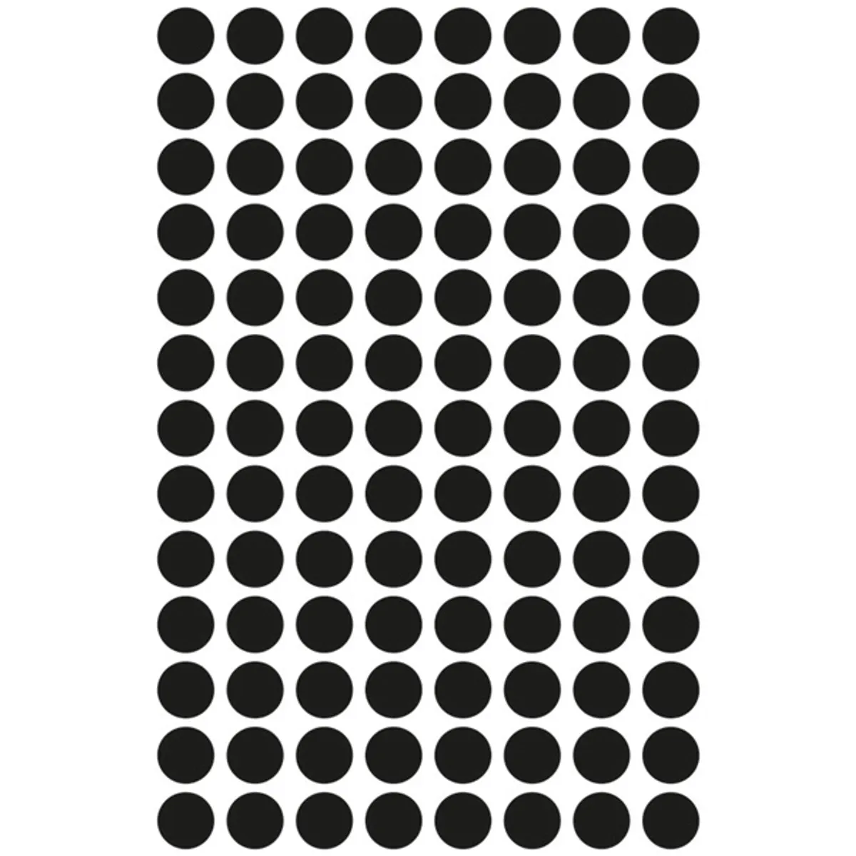 Avery 3009 8mm 416db-os fekete jelölőpont #2