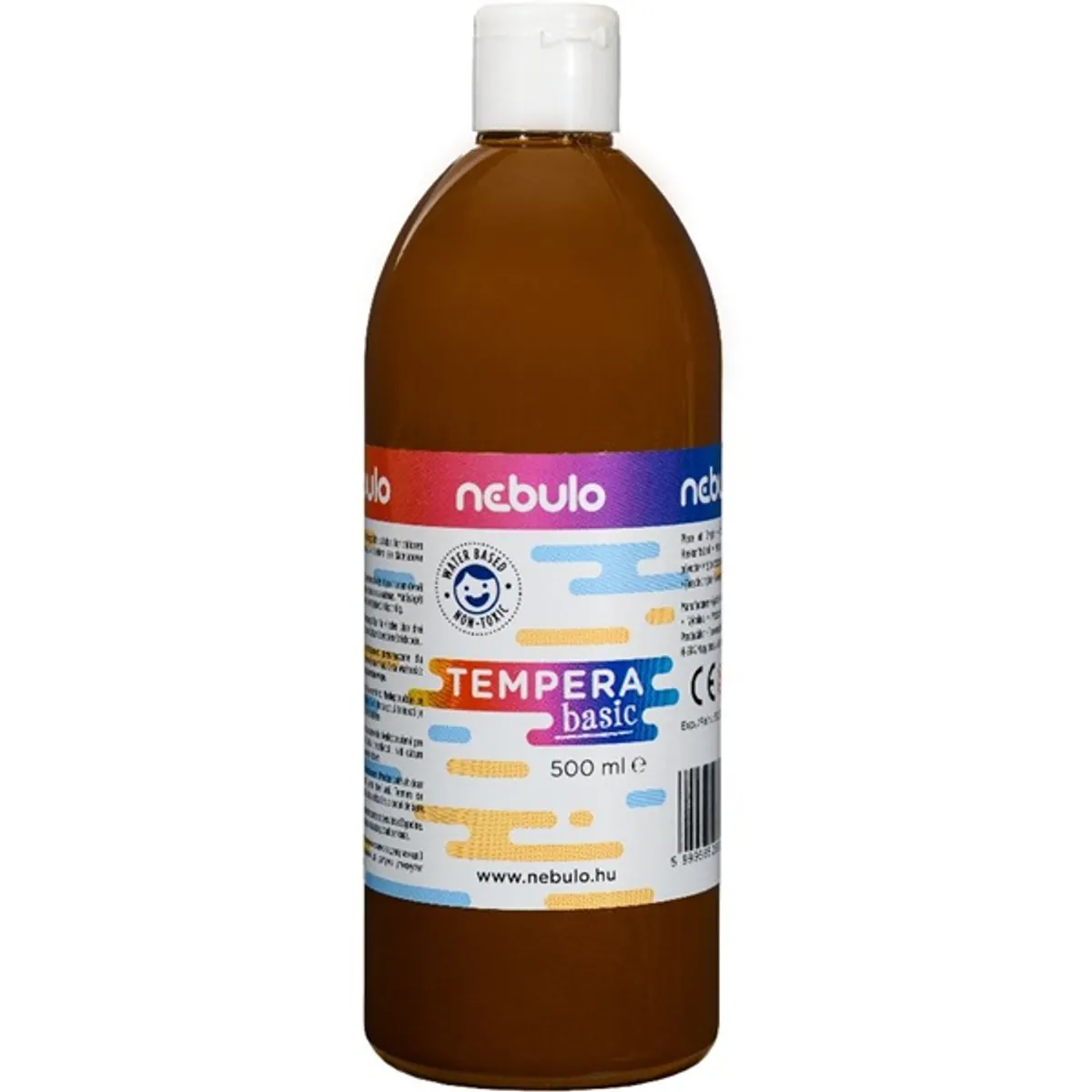 Nebulo 500ml-es barna tempera festék #1