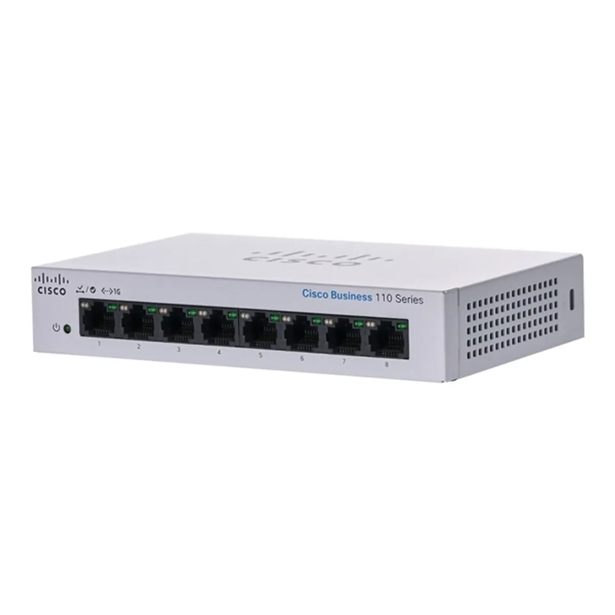 Cisco CBS110-8T-D 8x GbE LAN port nem menedzselhető switch #1